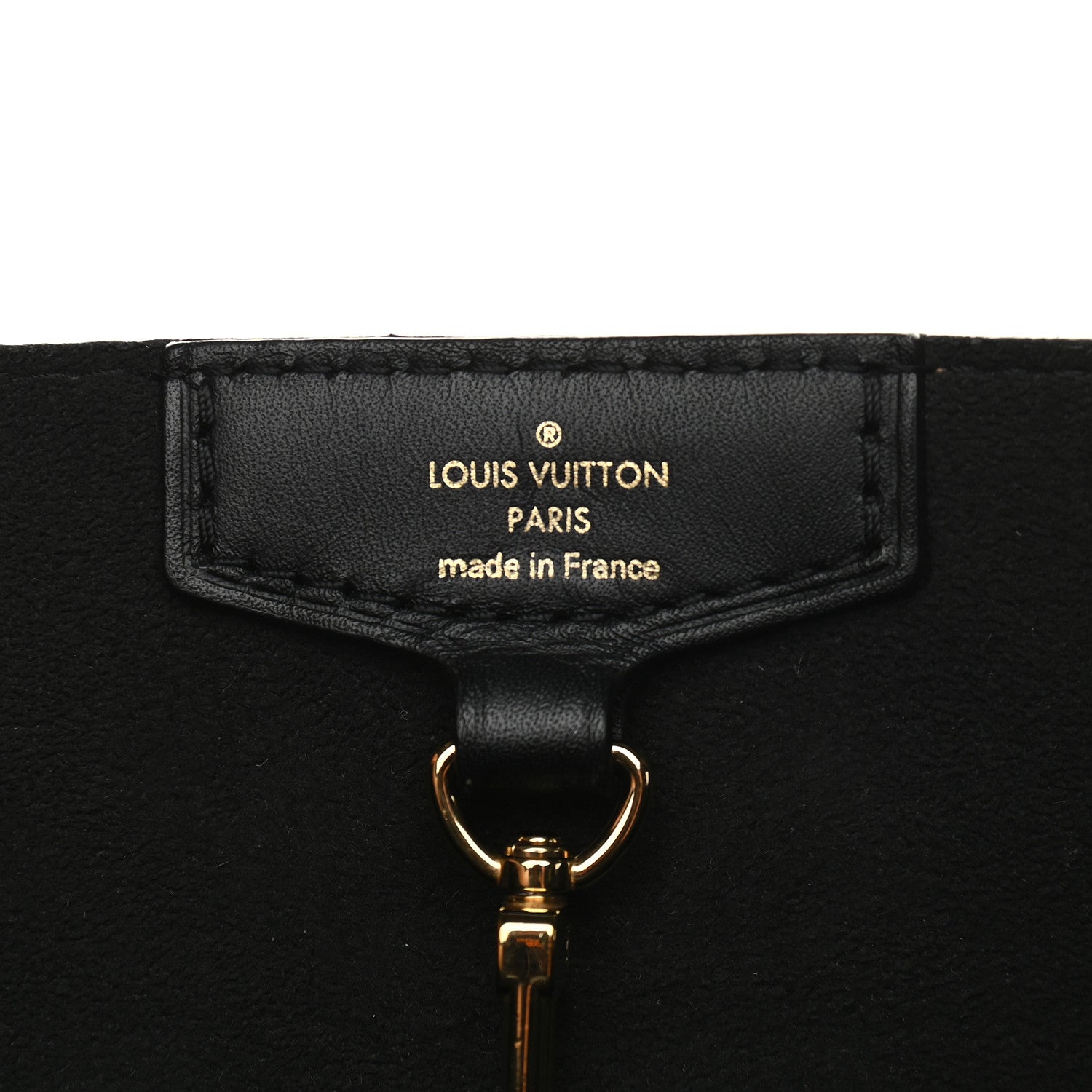 Louis Vuitton Damier Ebene Belmont MM Black 6 of 8