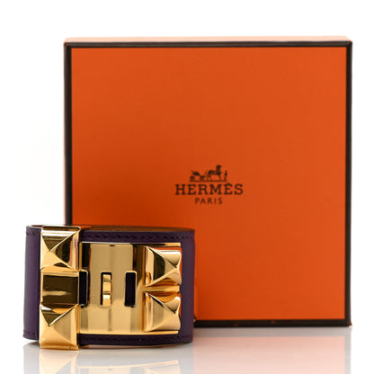 Hermes Swift Collier De Chien CDC Bracelet S Cyclamen 7 of 7