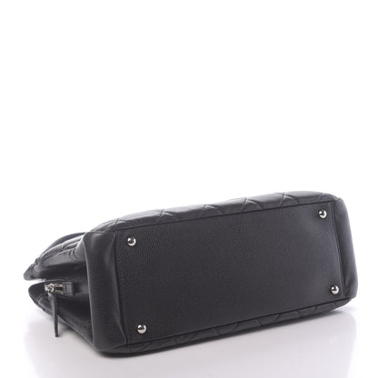 Chanel Caviar Quilted Timeless CC Soft Tote Black 4 of 10