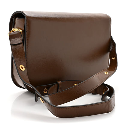 Gucci Azalea Calfskin Horsebit 1955 Shoulder Bag Brown Sugar 3 of 11