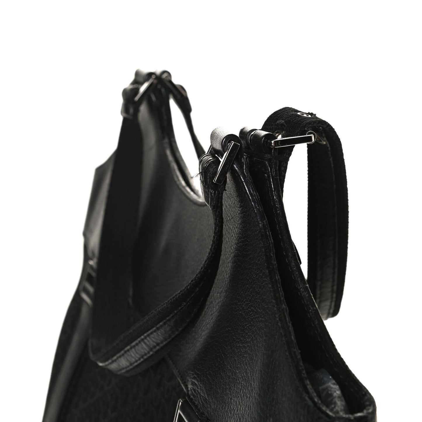 Monogram Vintage Flowers Dome Bag Black