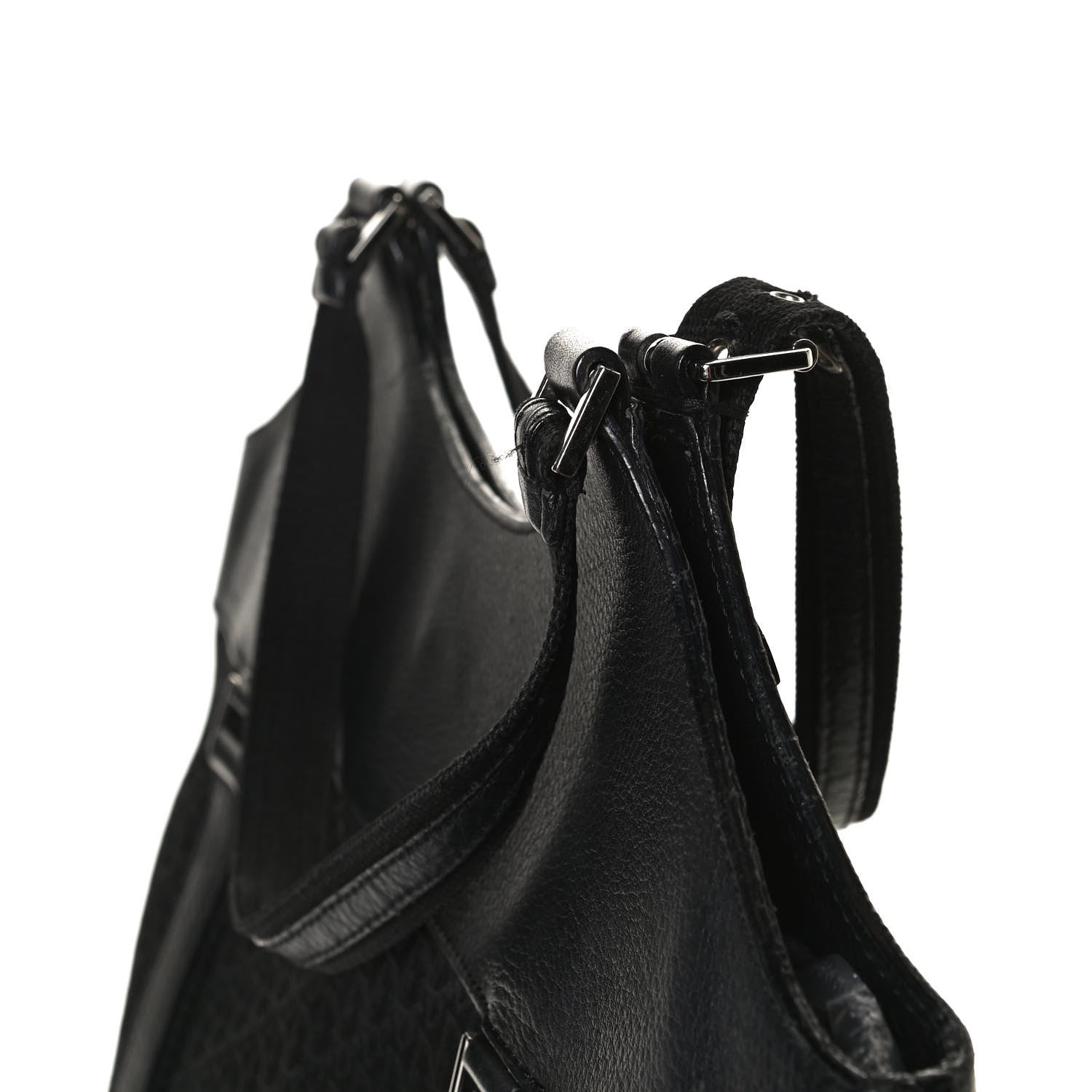Christian Dior Monogram Vintage Flowers Dome Bag Black 11 of 14