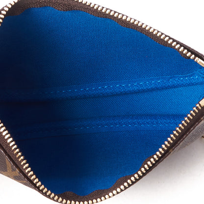 Louis Vuitton Monogram 2019 Christmas Animation Mini Venice Pochette Accessories Blue 6 of 8
