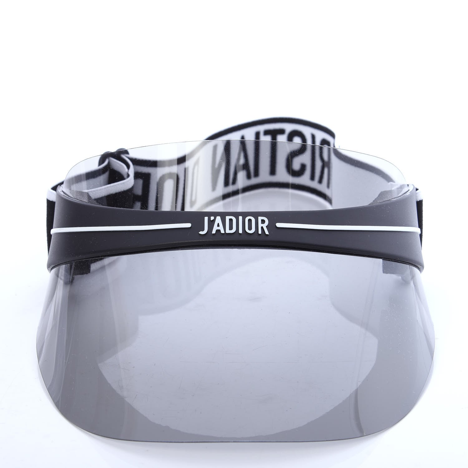 Christian Dior Mirrored DiorClub1 Sun Visor Silver 4 of 6