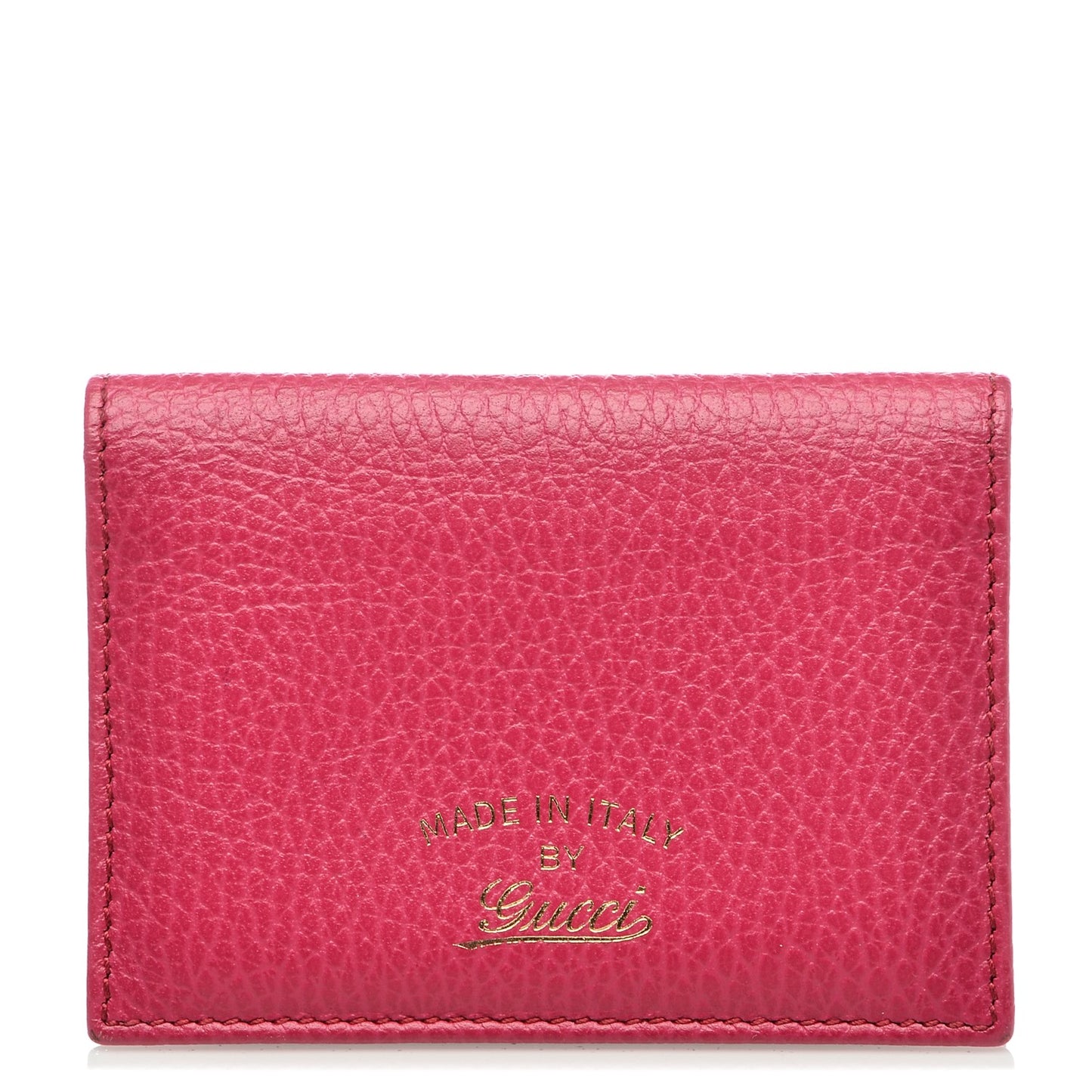 Dollar Calfskin Swing Train Pass Card Case Blossom