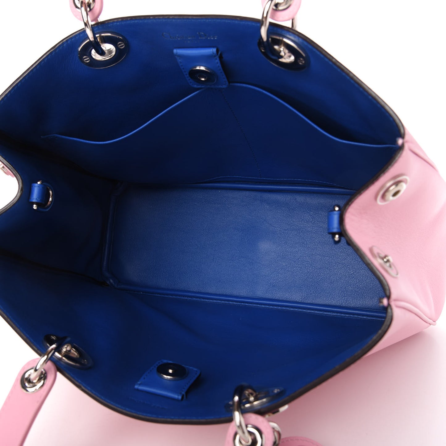 Smooth Calfskin Medium Diorissimo Tote Rose Tendre