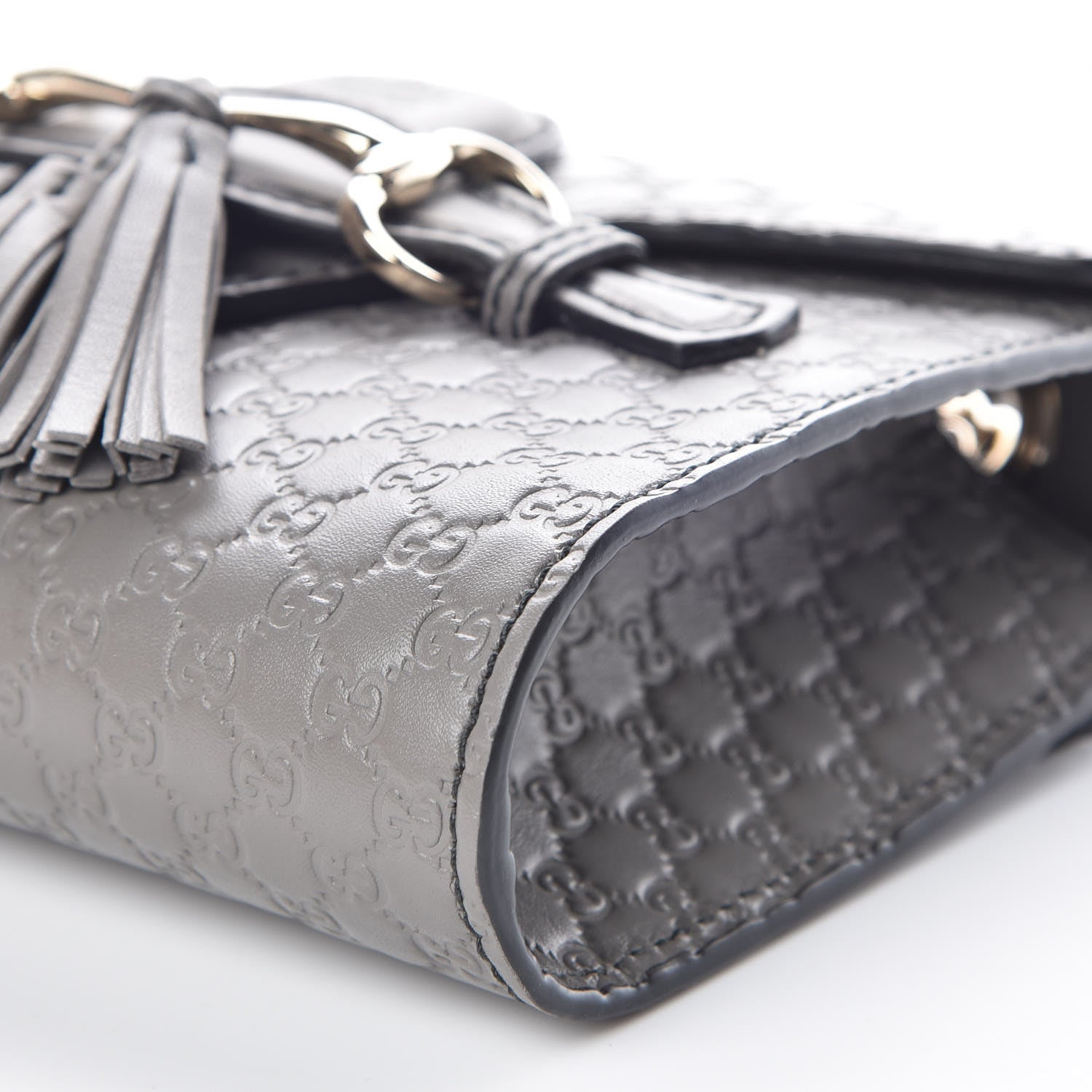 Gucci Soft Microguccissima Mini Emily Chain Shoulder Bag Loess 6 of 9