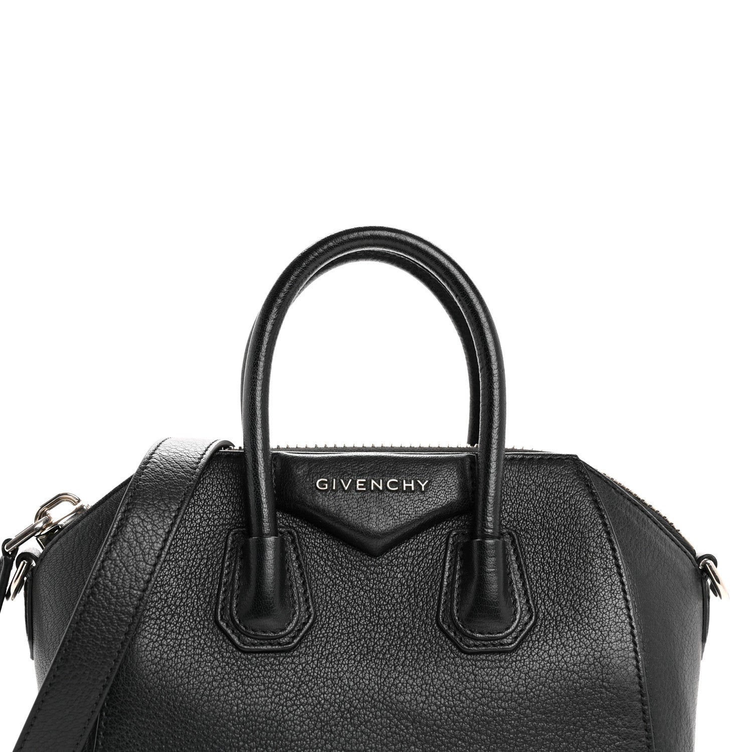 Givenchy Sugar Goatskin Mini Antigona Black 8 of 10