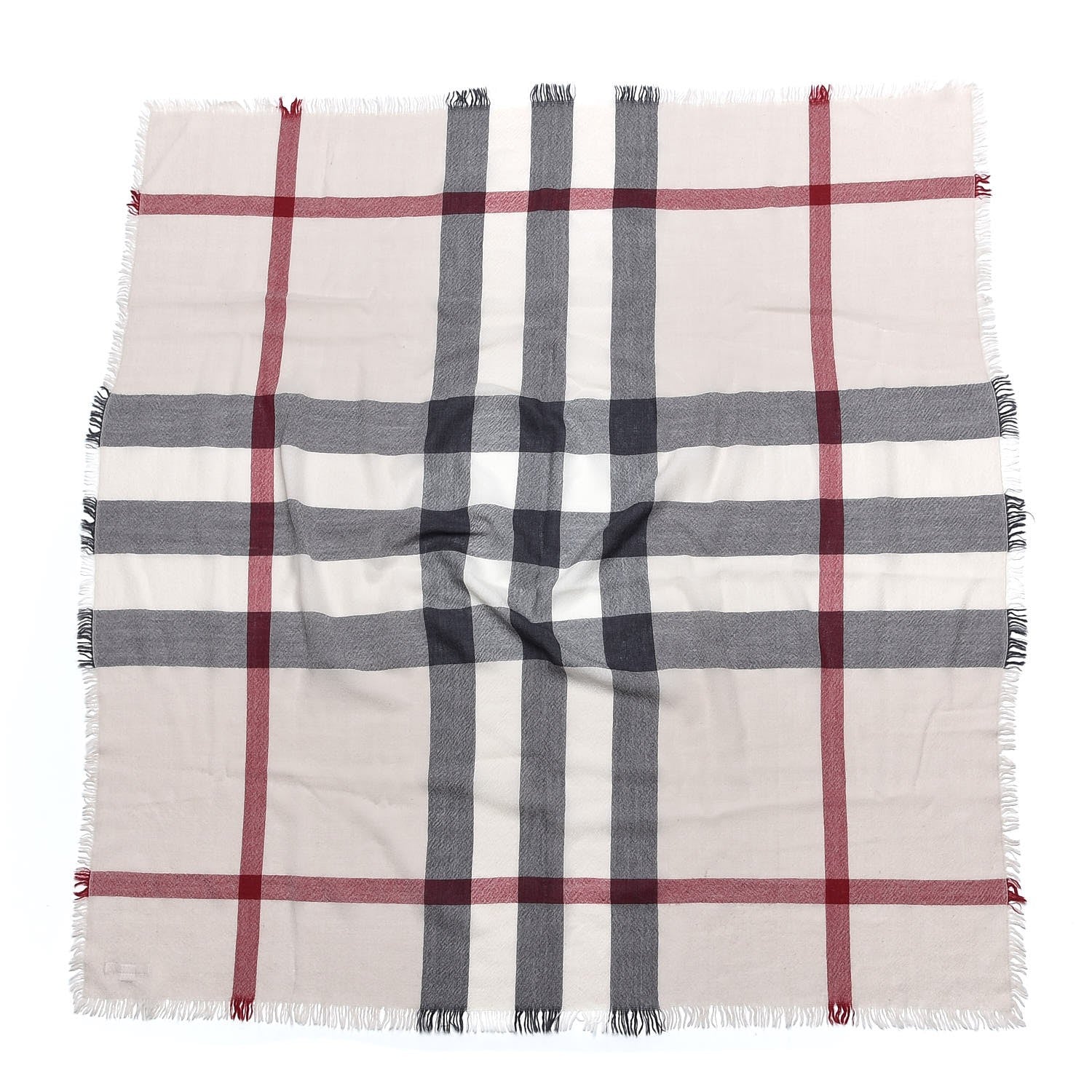 Burberry Merino Wool House Check Baby Blanket 3 of 7