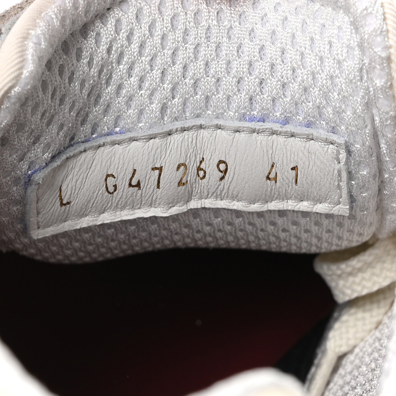 Chanel Mixed Fibers Suede Calfskin Womens CC Sneakers 41 Ivory 8 of 9