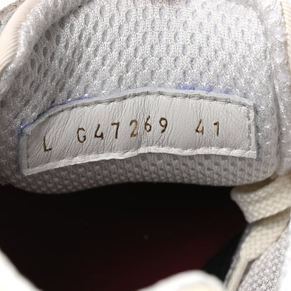 Chanel Mixed Fibers Suede Calfskin Womens CC Sneakers 41 Ivory 8 of 9