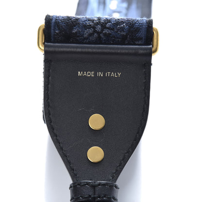 Christian Dior Canvas Embroidered Studded KaleiDiorscopic Adjustable Shoulder Strap Blue 3 of 6