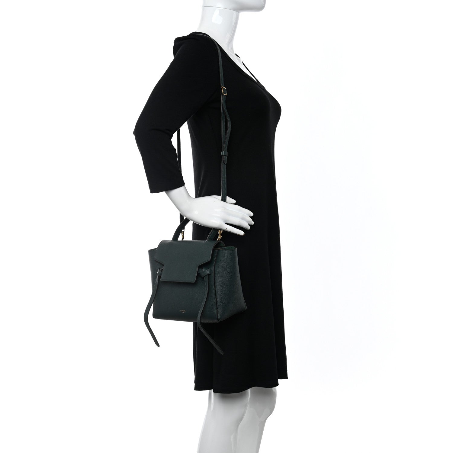 Celine Grained Calfskin Nano Belt Bag Amazone 2 of 10