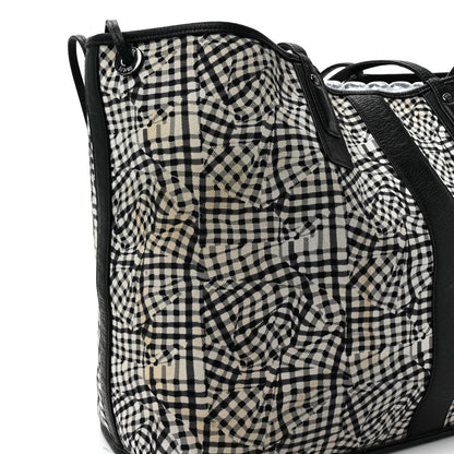 MCM Visetos Large Liz Reversible Shopper Tote Black 22 of 28