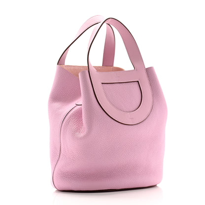 Hermes Taurillon Clemence Swift In-The-Loop 23 Bag Mauve Sylvestre 3 of 11