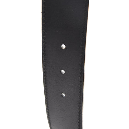 Gucci Calfskin Interlocking G Belt 80 32 Black 4 of 5