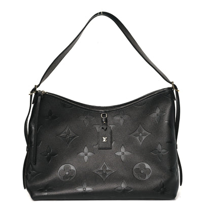 Louis Vuitton Empreinte Monogram Giant CarryAll MM Black 1 of 9