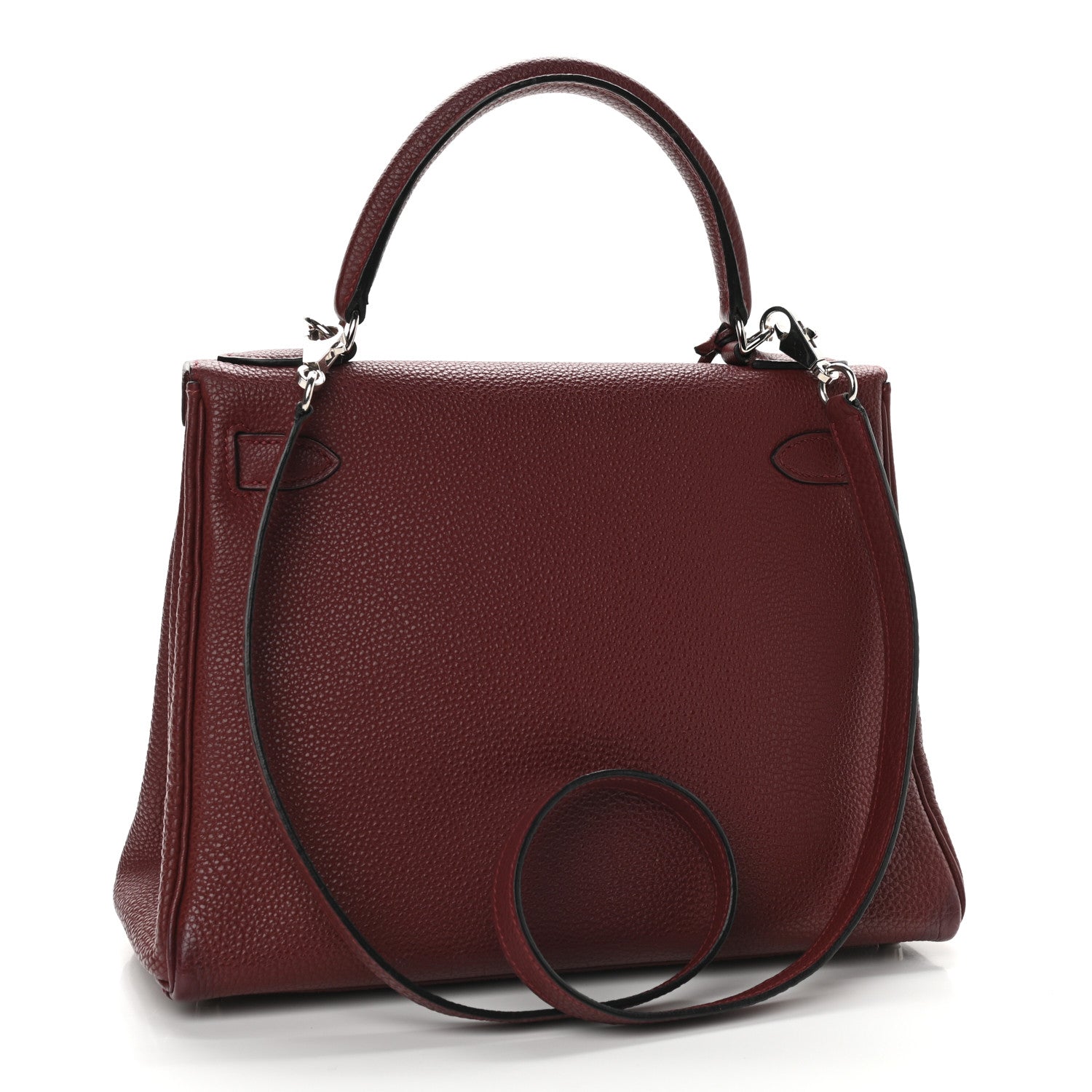 Hermes Togo Kelly Retourne 28 Rouge H 2 of 15