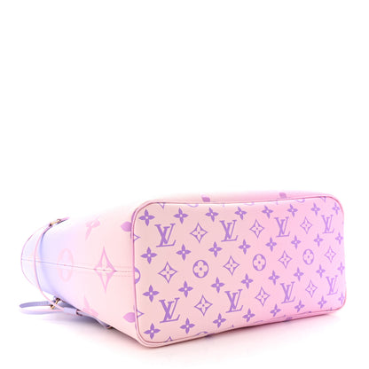 Louis Vuitton Monogram Giant Spring In The City Neverfull MM Sunrise Pastel 4 of 9