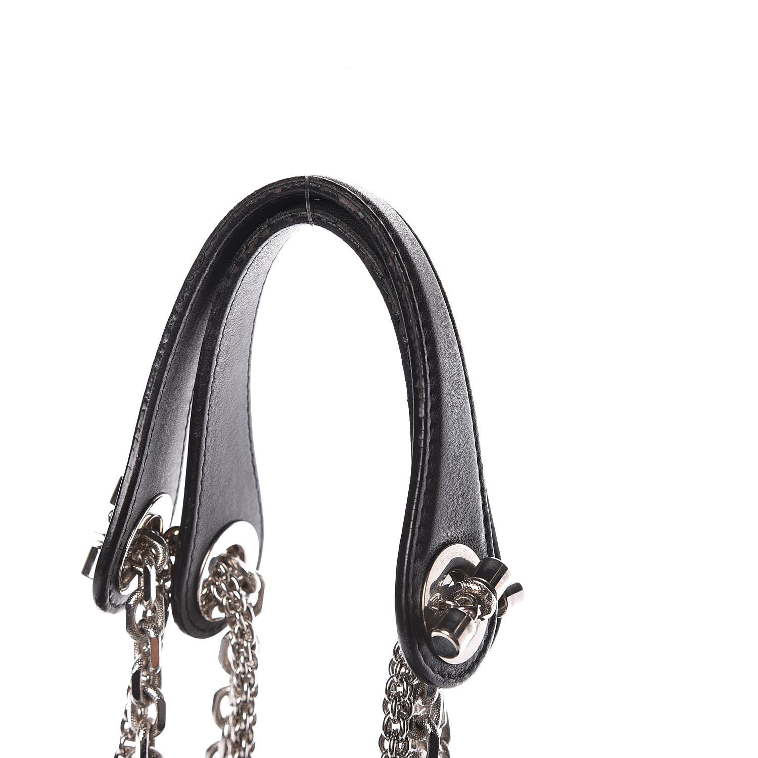 Christian Dior Lambskin Medium Le Trente Tote Black 8 of 11