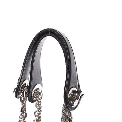 Christian Dior Lambskin Medium Le Trente Tote Black 8 of 11