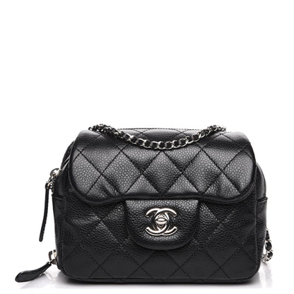 Chanel Caviar Quilted New Mini Flap Black 1 of 9
