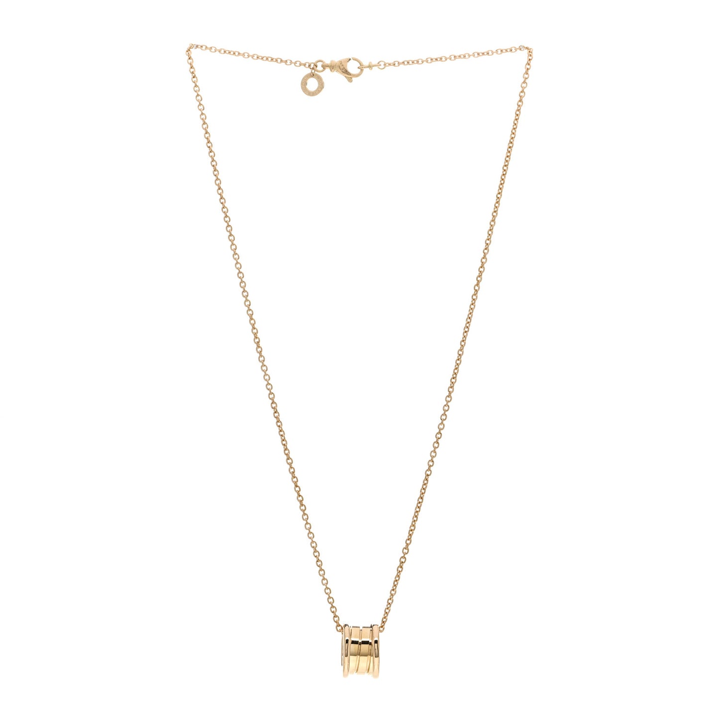 18K Yellow Gold B.Zero1 Pendant Necklace