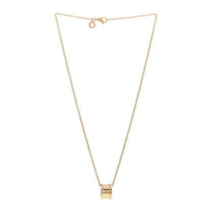 Bulgari 18K Yellow Gold B.Zero1 Pendant Necklace 3 of 4
