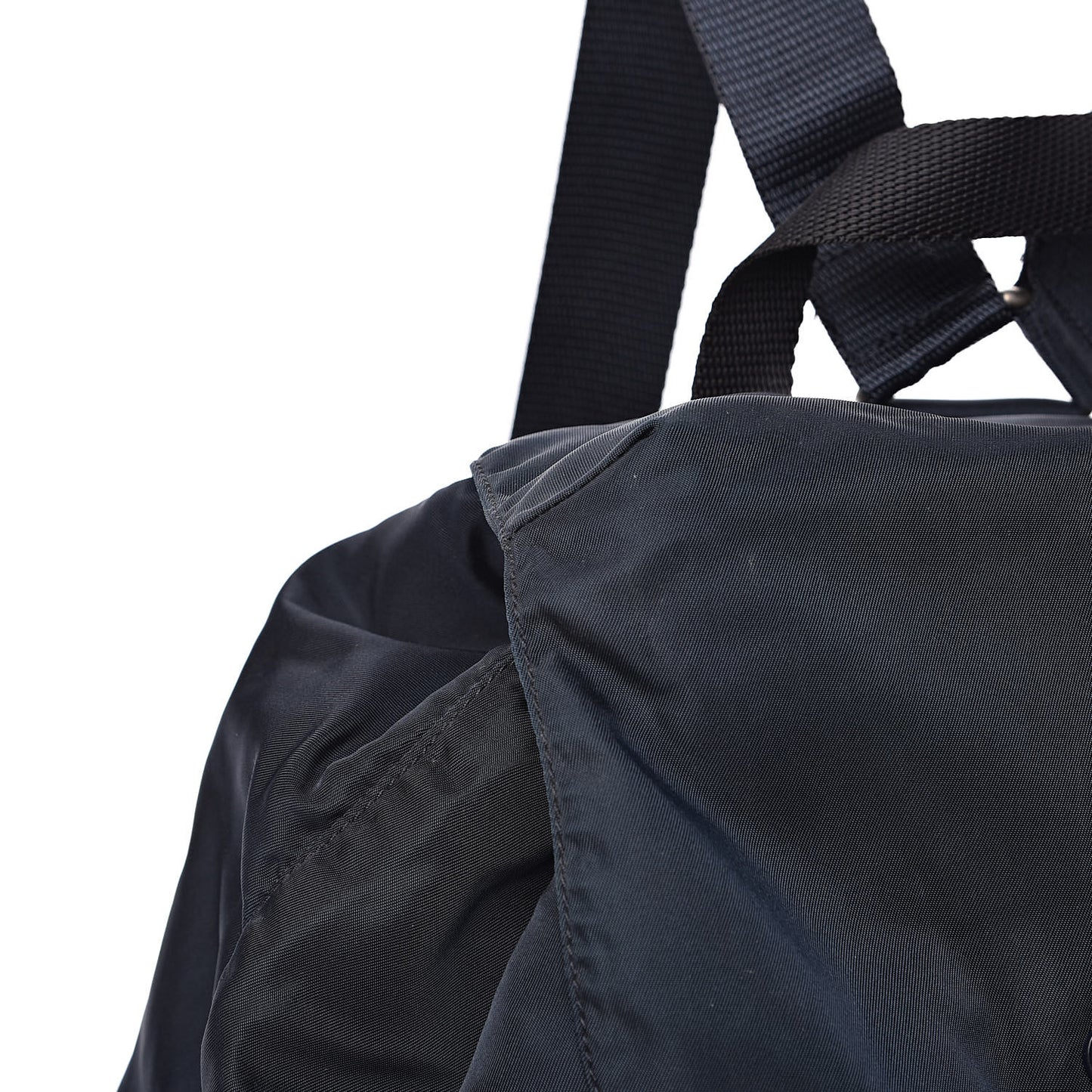 Nylon Vela Medium Backpack Bluette