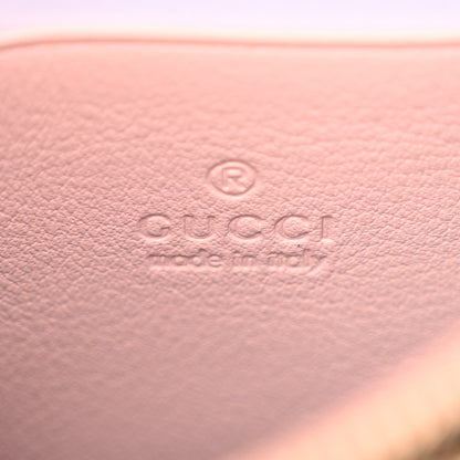 Gucci Roxy Calfskin Medium Blondie Chain Wallet Powder Pink 7 of 12