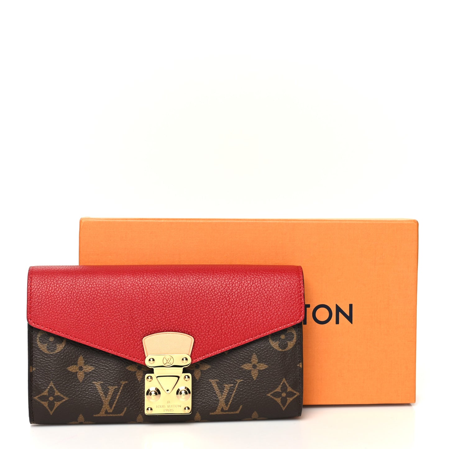 Monogram Pallas Wallet Cherry