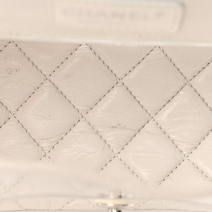 Chanel Crumpled Calfskin PVC Quilted Backpack White 14 of 21