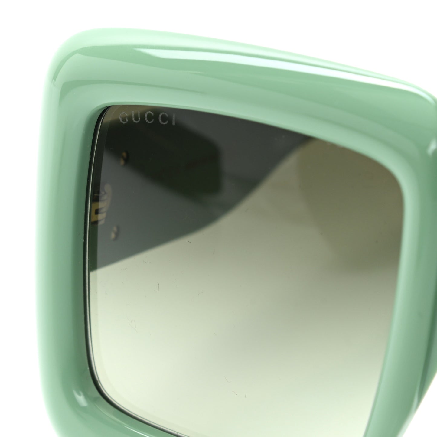Oversized Square GG0783S Sunglasses Green