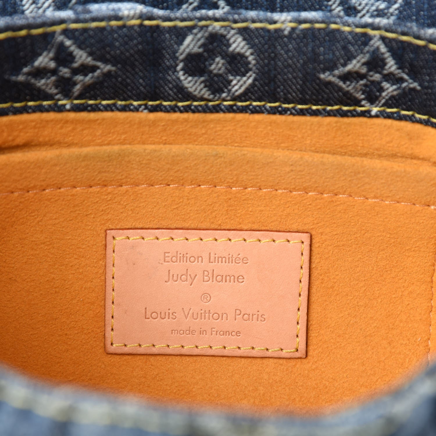 Louis Vuitton Denim Raye Judy Blame Mini Pleaty 9 of 12