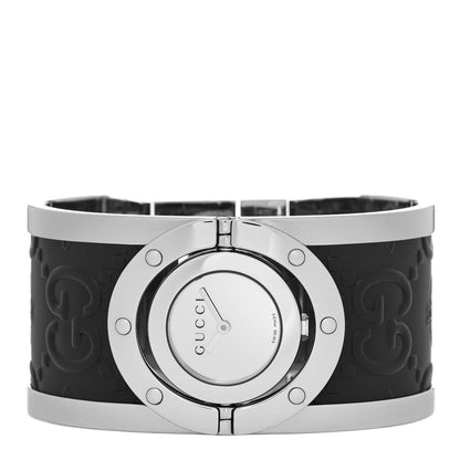 Gucci Stainless Steel Calfskin 33mm Twirl Quartz Watch 2 of 4