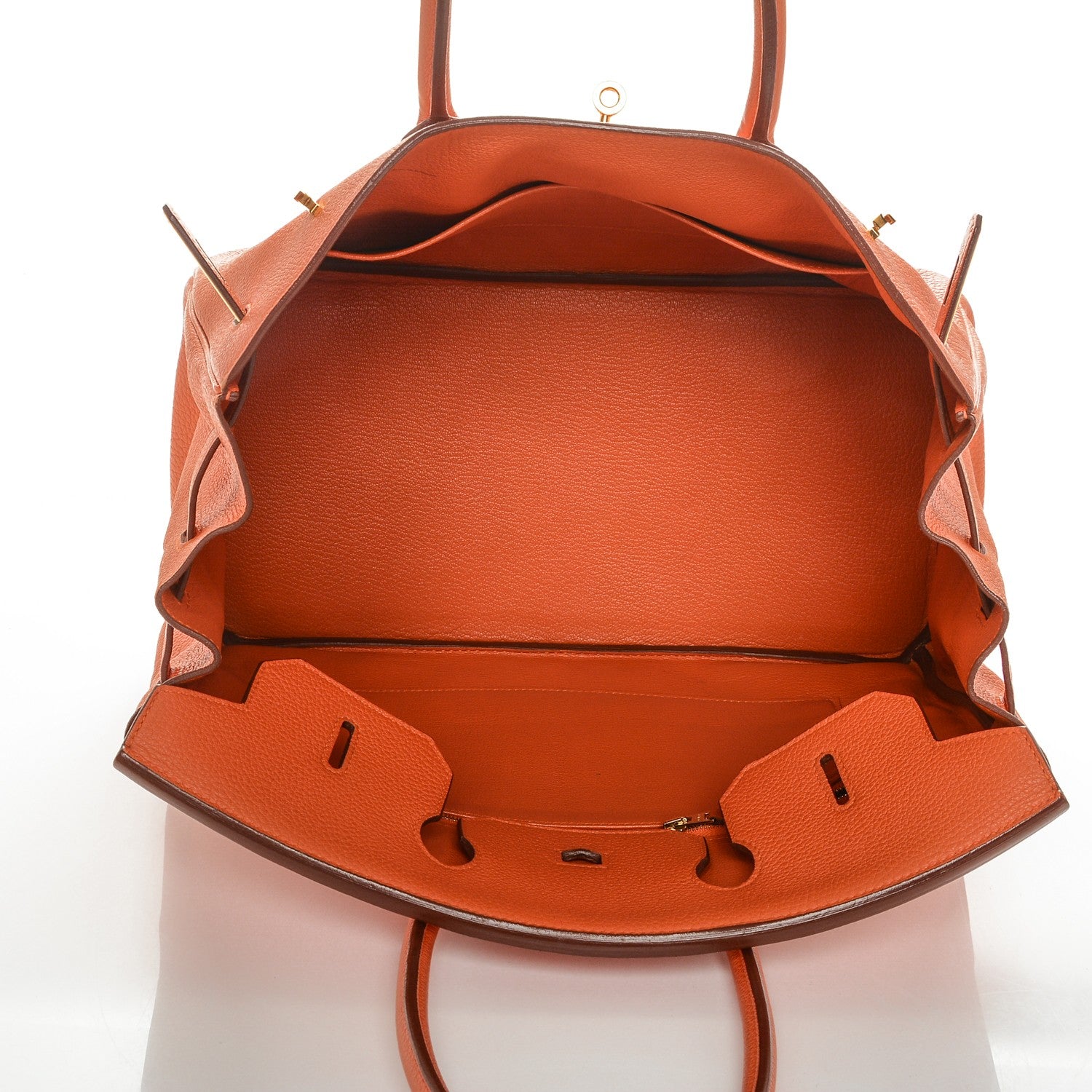 Hermes Togo Birkin 35 Orange 7 of 31