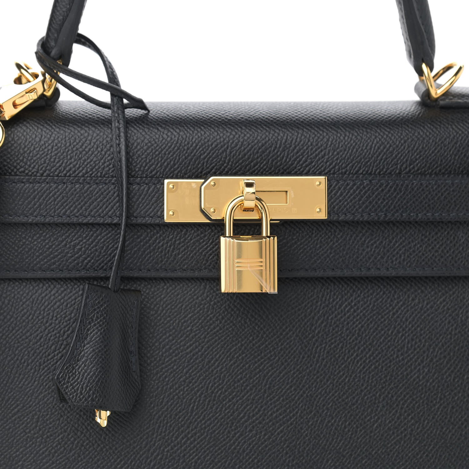 Hermes Epsom Kelly Sellier 28 Black 8 of 15