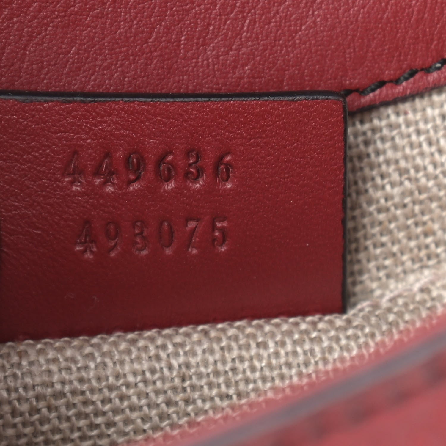 Gucci Soft Microguccissima Mini Emily Chain Shoulder Bag Rosso 7 of 11