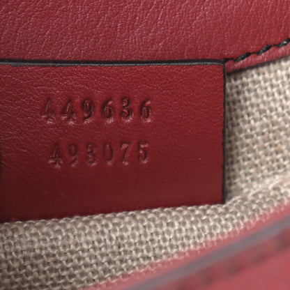 Gucci Soft Microguccissima Mini Emily Chain Shoulder Bag Rosso 7 of 11