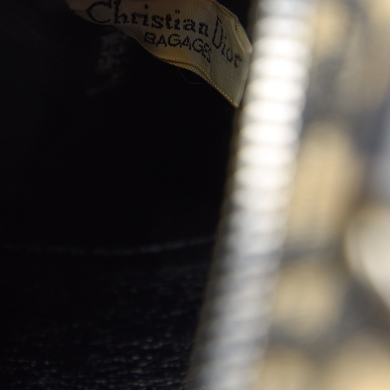 Christian Dior Monogram Boston Navy Blue 8 of 12