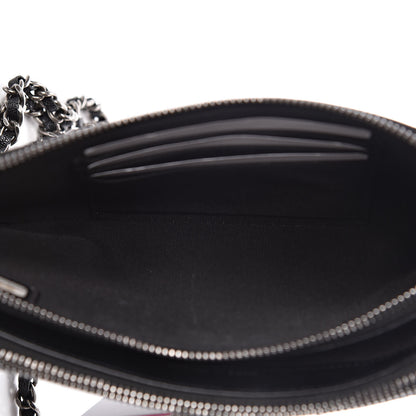 Chanel Caviar Quilted Small Boy Clutch With Chain Black 7 of 11