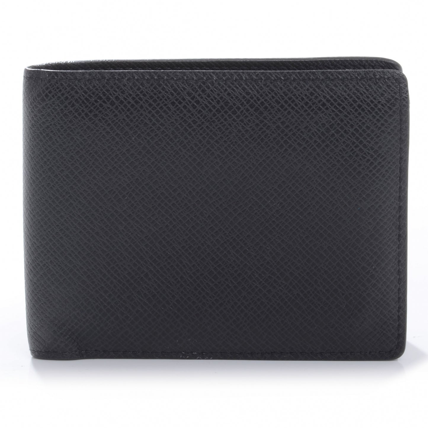 Taiga Mens Billfold Wallet 3 Flap Black