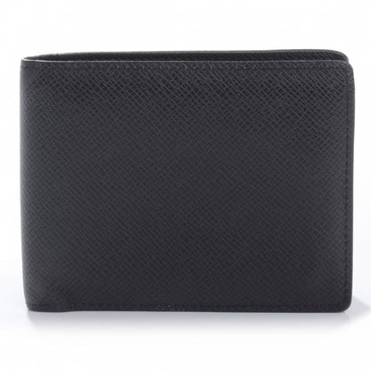 Louis Vuitton Taiga Mens Billfold Wallet 3 Flap Black 1 of 7