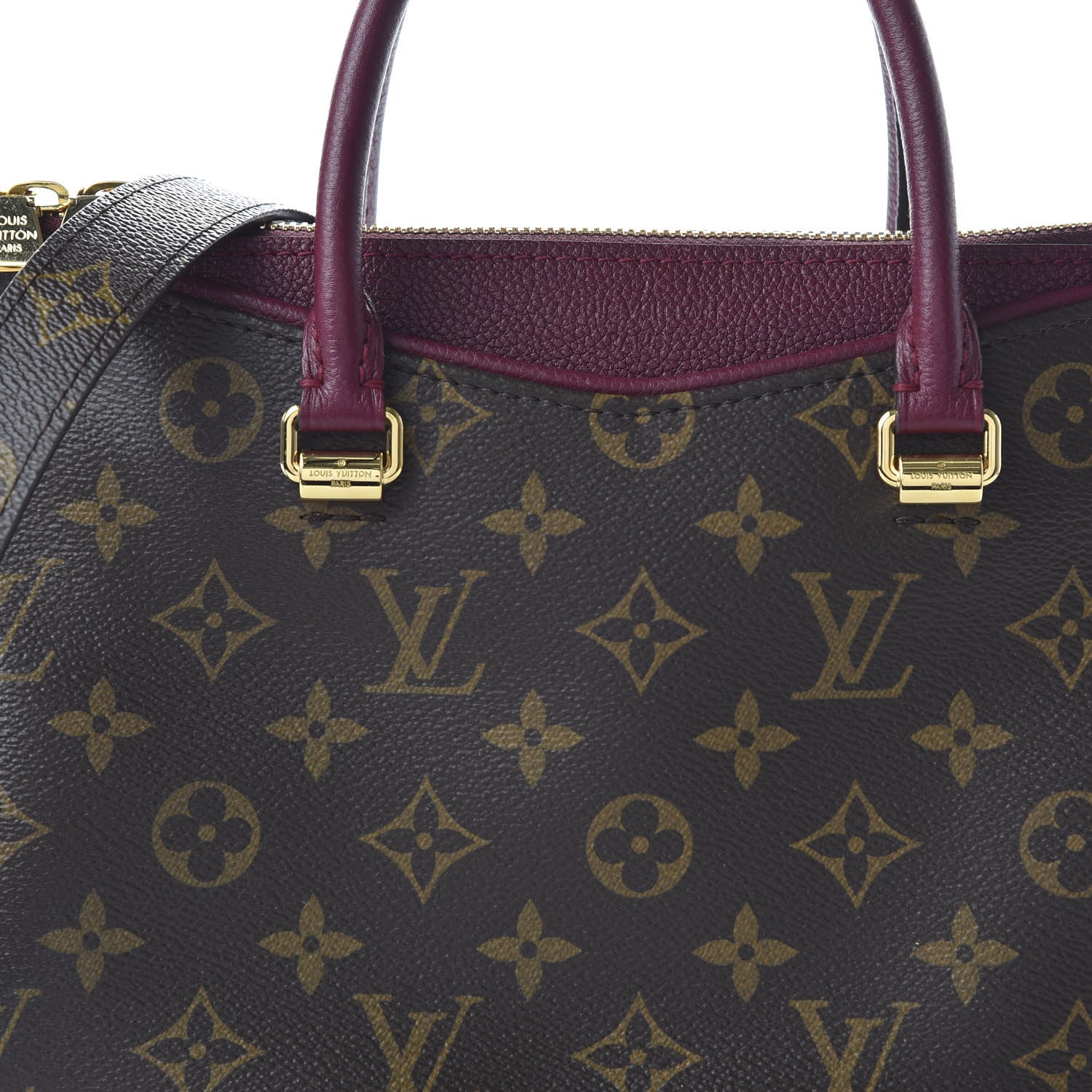 Louis Vuitton Monogram Pallas Full BB Raisin 9 of 9