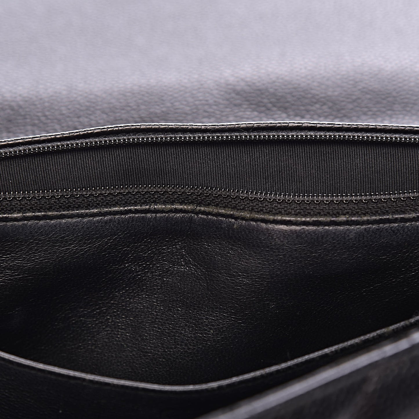 Caviar Quilted Jumbo Single Flap Black