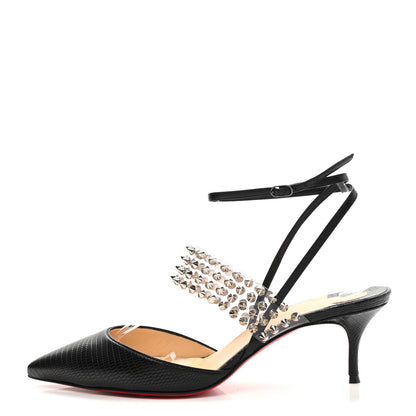 Christian Louboutin Nappa PVC Levita 55 Pumps 39.5 Black 1 of 9