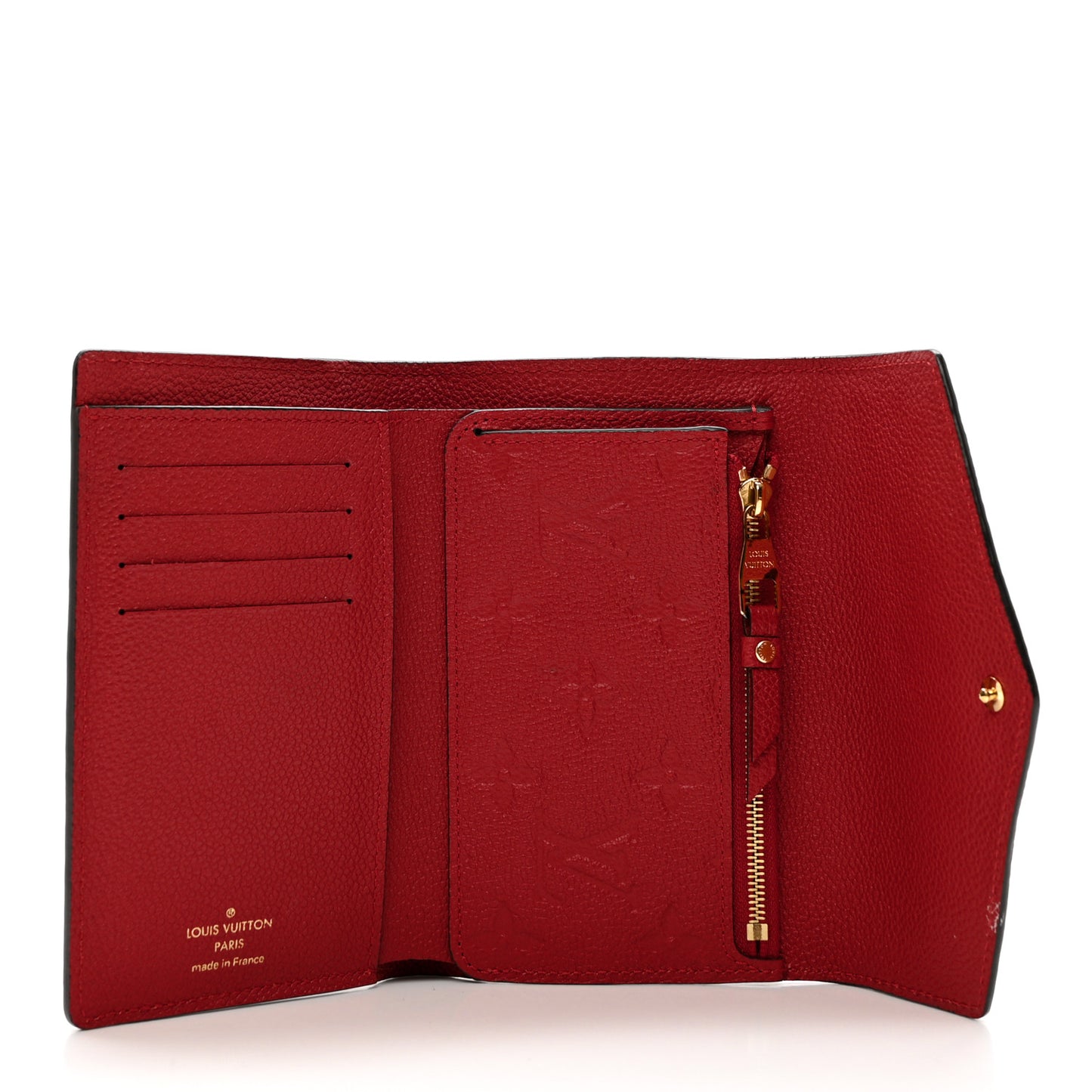 Empreinte Compact Curieuse Wallet Cherry