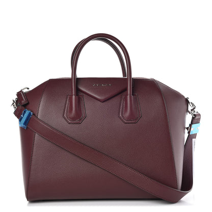 Givenchy Sugar Goatskin Medium Antigona Burgundy 1 of 7