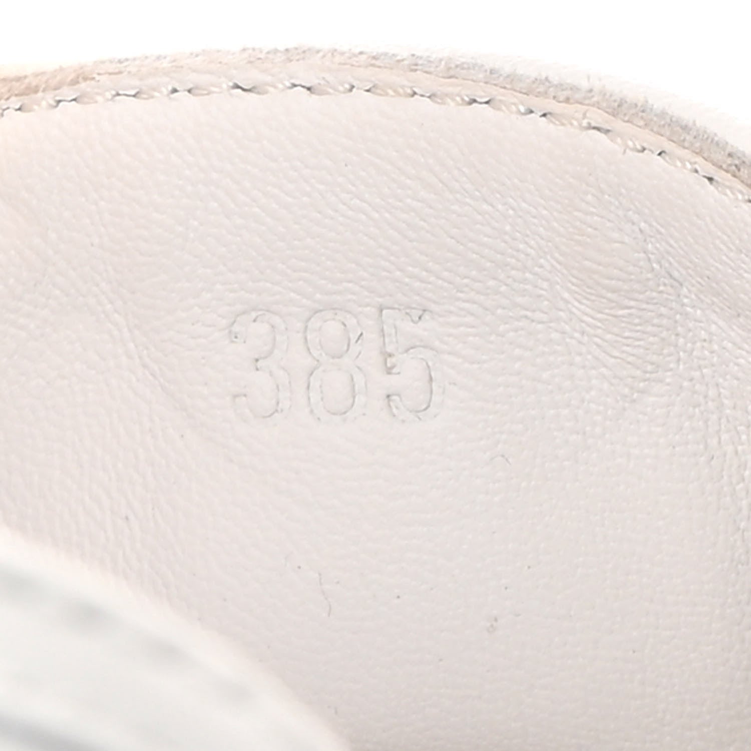 Hermes Calfskin Womens Get Sneakers 38.5 White 8 of 10