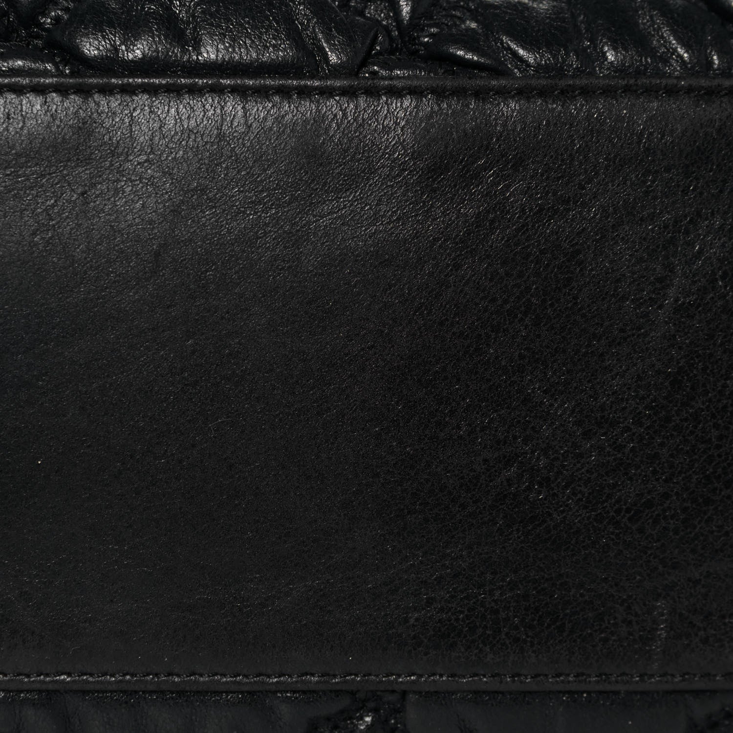 Chanel Calfskin Bubble Quilt Bowler Black 16 of 16
